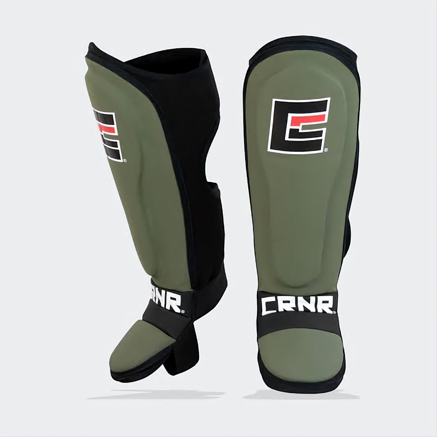 Espinilleras combat Corner Sparring verde