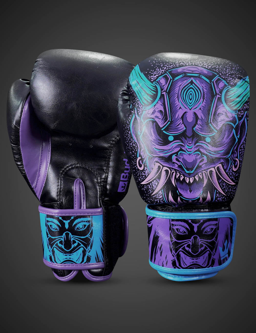 Guantes de Boxeo Buddha Luzbel negros