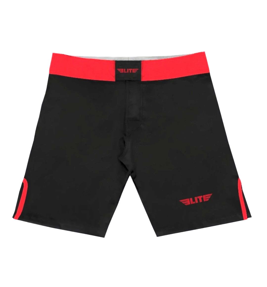 Short Elite Sport MMA Negro/Rojo