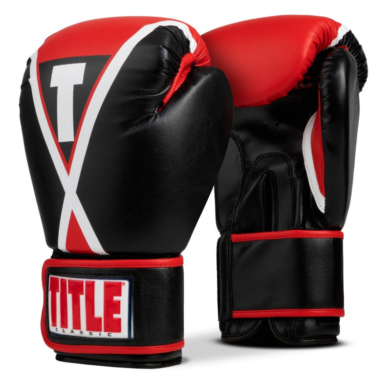 Guantes Title X rojo 14 Oz