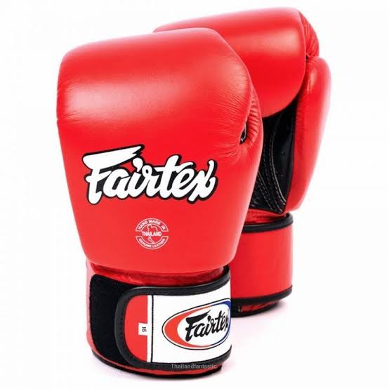 Guante Fairtex rojo 16 oz