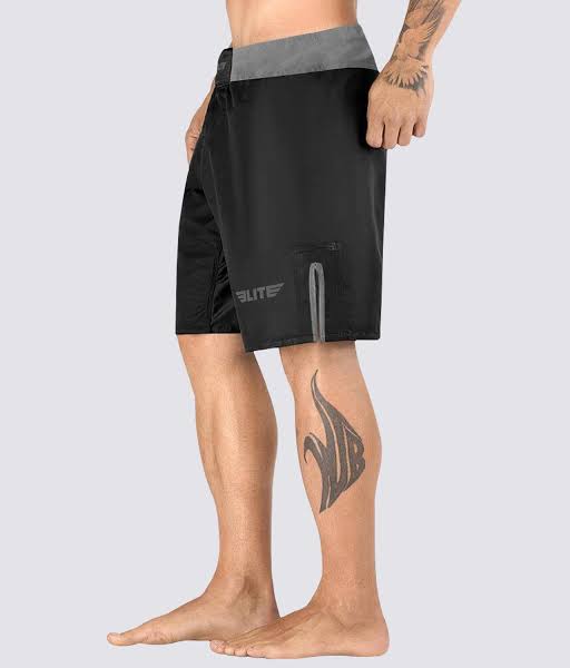 Short Elite Sport MMA Negro/Gris