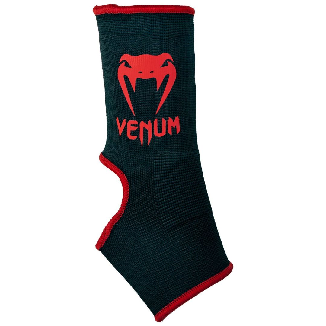 Tobilleras venum Negro/Rojo