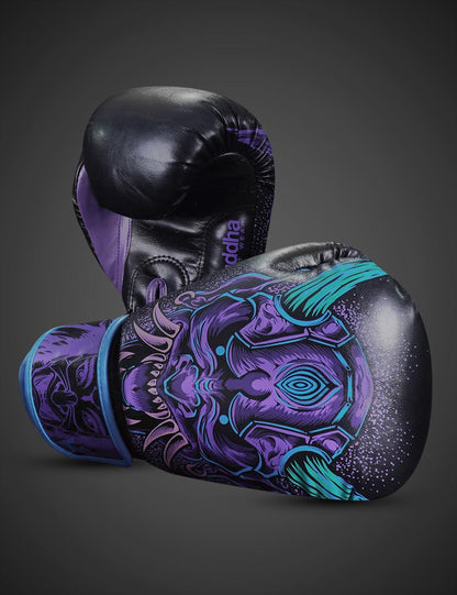 Guantes de Boxeo Buddha Luzbel negros