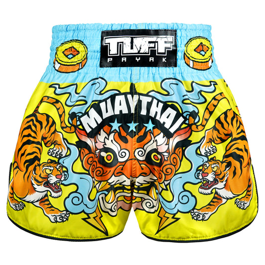 Short de Muay Thai TUFF PAYAK amarillo