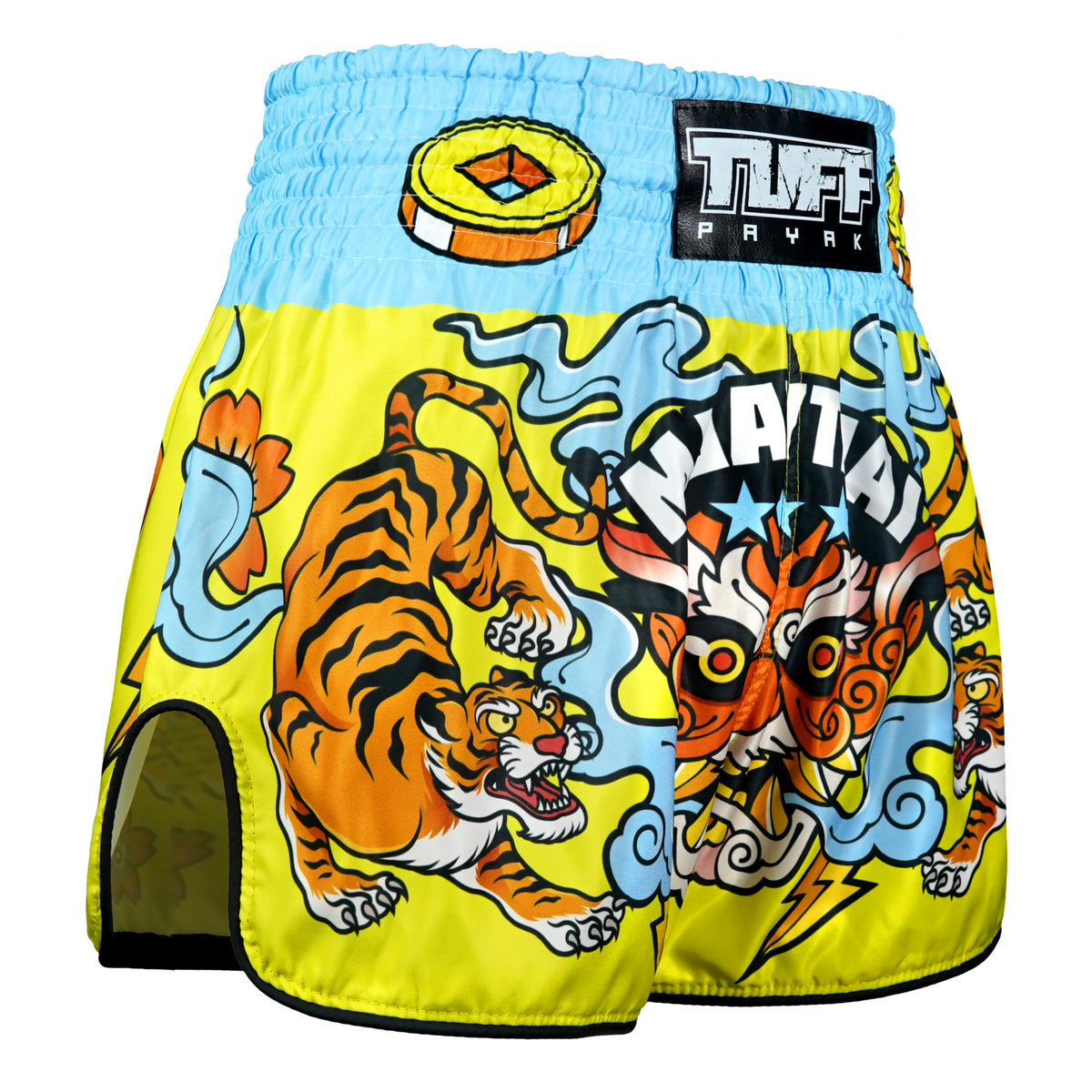 Short de Muay Thai TUFF PAYAK amarillo