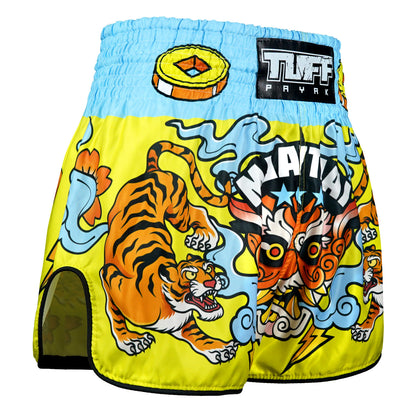 Short de Muay Thai TUFF PAYAK amarillo