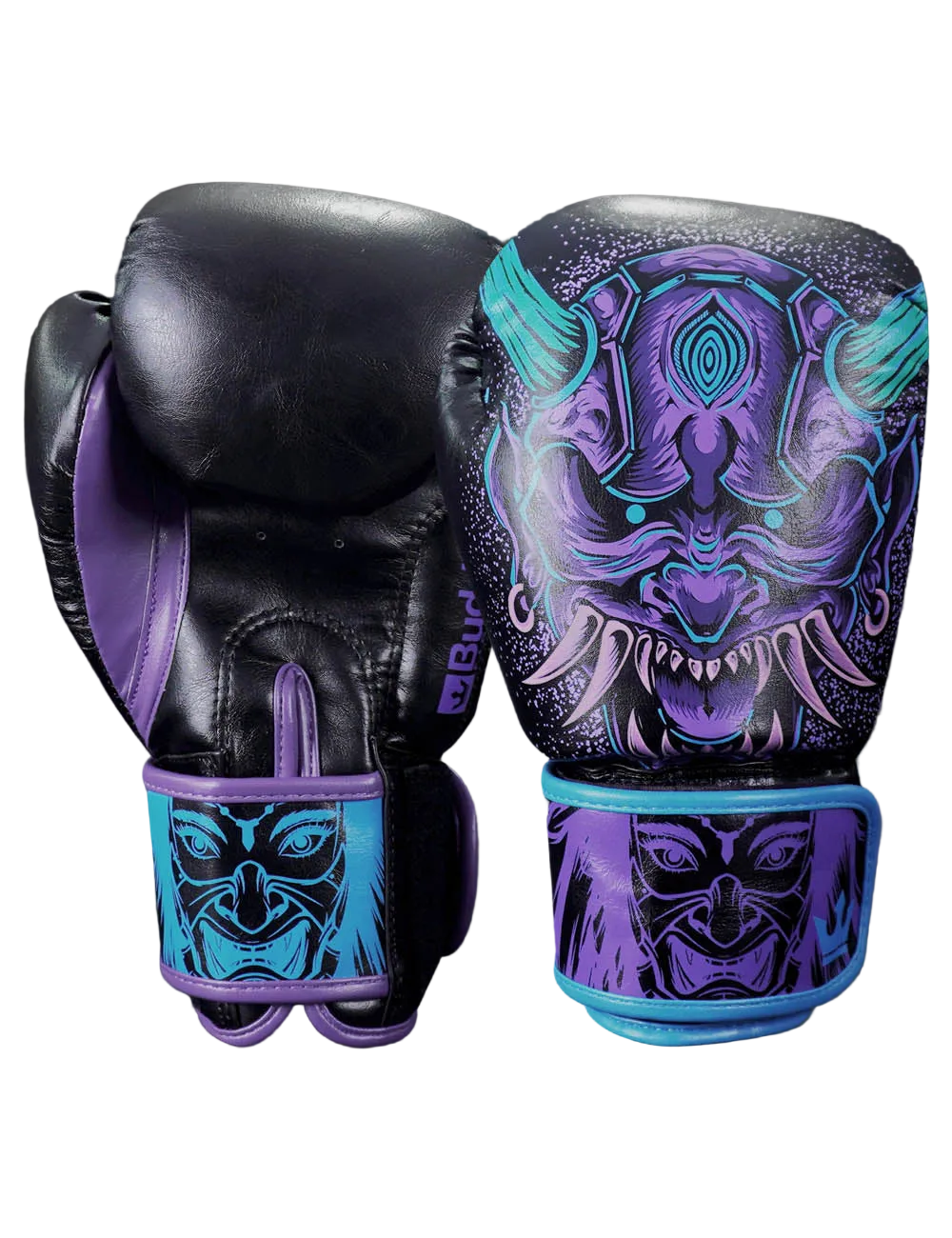 Guantes de Boxeo Buddha Luzbel negros