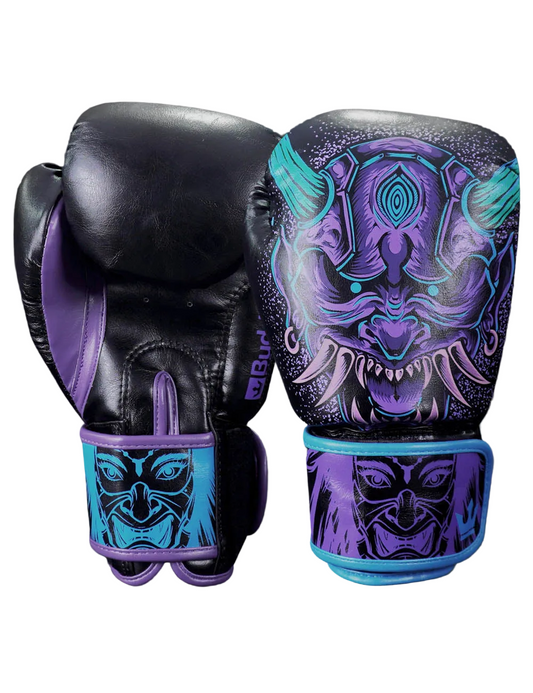 Guantes de Boxeo Buddha Luzbel negros