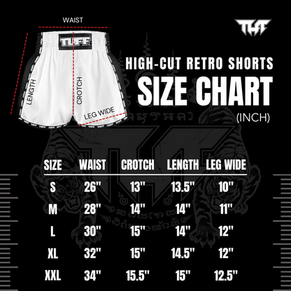Short de Muay Thai TUFFPAYAK Raijin The Thunder God