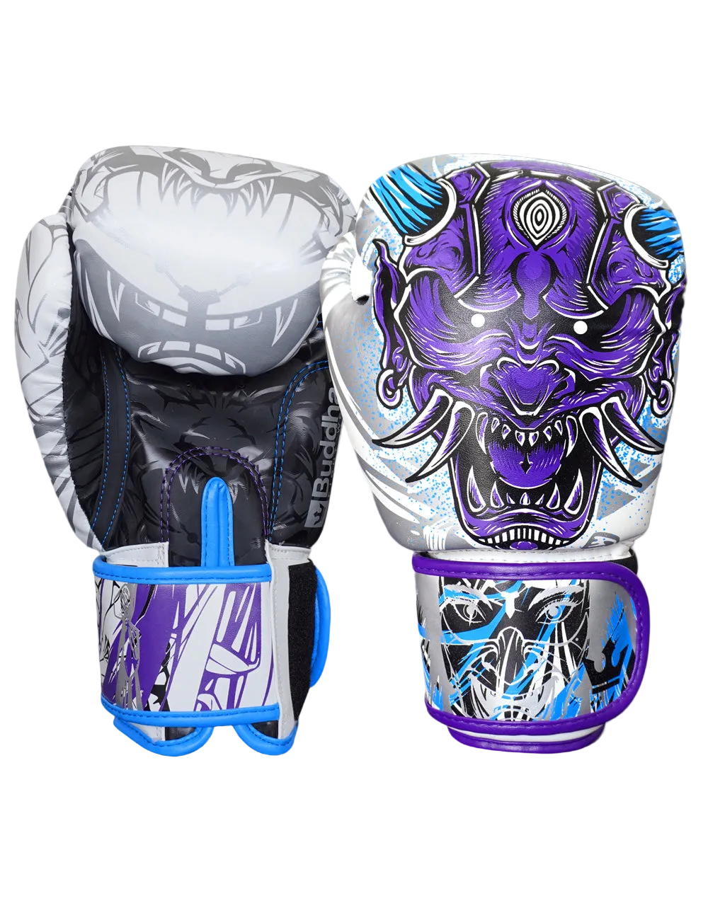 Guantes de Boxeo Buddha Luzbel blancos