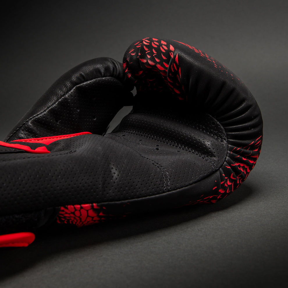 Guante Venum Matupa Negro Rojo