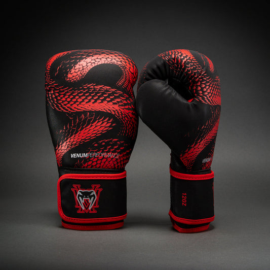 Guante Venum Matupa Negro Rojo