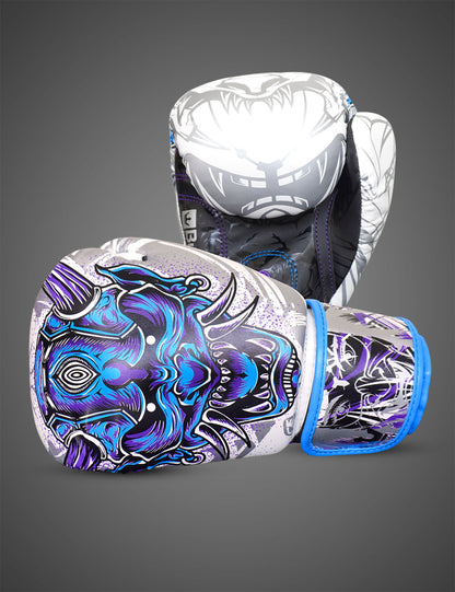 Guantes de Boxeo Buddha Luzbel blancos