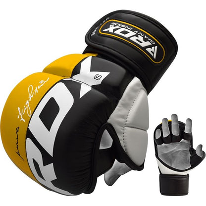 Guante de MMA sparring RDX amarillo