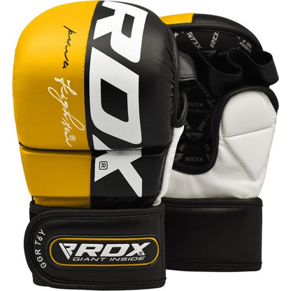 Guante de MMA sparring RDX amarillo